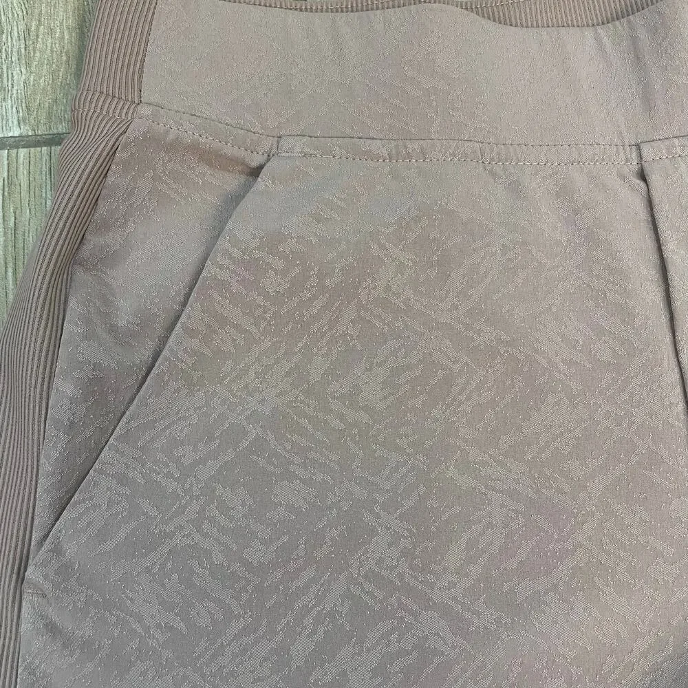 Athleta Brooklyn Ankle Pants Womens 4 Beige Stretch Travel Career Office